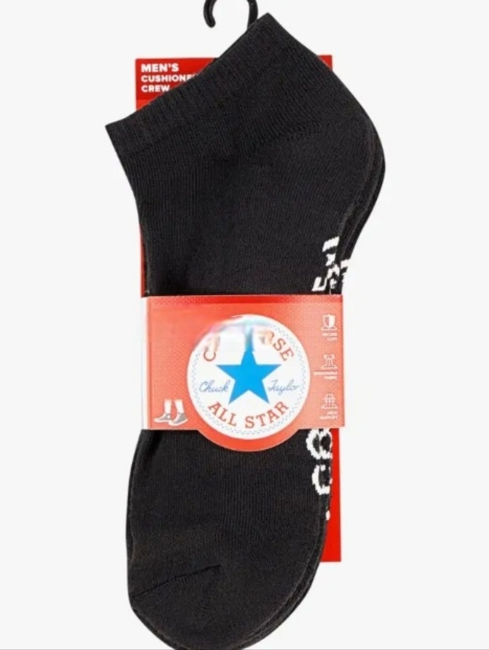 Converse Cushioned No-Show Socks- 6PK